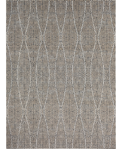 Stacy Garcia Home Rendition Lynx 5'3" X 7'10" Area Rug In Charcoal