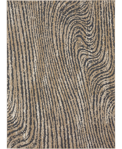 Stacy Garcia Home Rendition Zeus 8' X 11' Area Rug In Charcoal