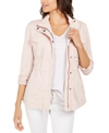STYLE & CO WOMEN'S TWILL JACKET, CREATED FOR MACY'S