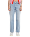 Levi's Ribcage Straight-leg High-rise Stretch-denim Jeans In Blue