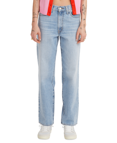 Levi's Trendy Plus Size Women's '94 Baggy Jeans In Light