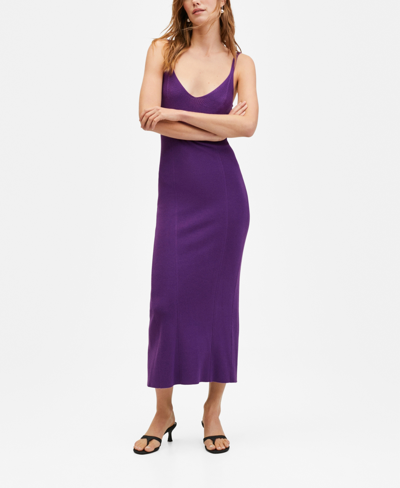 strapless open back dress Secondhand Mango Dresses