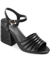 Journee Collection Charmaine Tru Comfort Foam Heeled Sandal In Black
