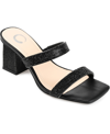 Journee Collection Shandee Tru Comfort Foam Heeled Sandal In Black