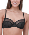 Skarlett Blue Women's Spellbound Full Coverage Underwire Bra 336212 In Black