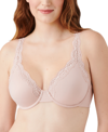 Wacoal Softy Styled Underwire Full Coverage Bra In Rose Dust