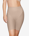 Leonisa Women's Firm Compression Butt Lifter Shaper Shorts In Light Beige