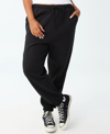 Cotton On Body Women's Plush Gym Track Sweatpant Jogger In Black
