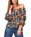 VINCE CAMUTO WOMEN'S FLORAL-PRINT OFF-THE-SHOULDER TOP