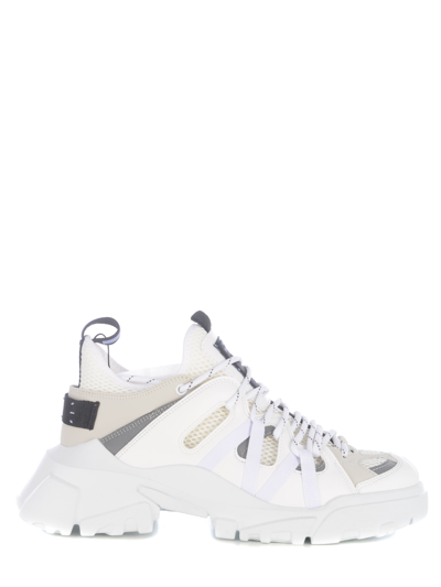 Mcq By Alexander Mcqueen Man Icon Zero Orbyt Descender 2.0 Sneakers In Bianco