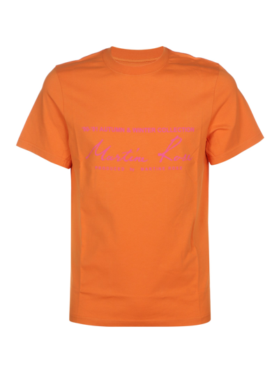 Martine Rose Classic S/s T-shirt #n# In Orng