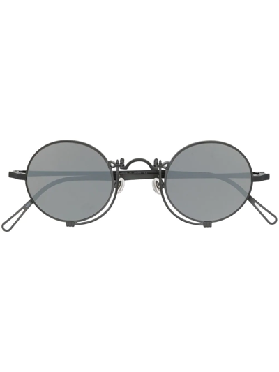 Matsuda Round-frame Tinted Sunglasses In Grey
