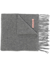 ACNE STUDIOS FRINGED WOOL SCARF