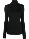 Isabel Marant Étoile Roll-neck Knit Jumper In Black