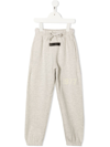 Essentials Logo-patch Sweatpants In Grey