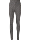 The Upside Glacier Yoga Pant Leggings In Grey