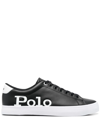 POLO RALPH LAUREN LONGWOOD SIDE LOGO-PRINT SNEAKERS