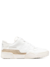 ISABEL MARANT COLOUR-BLOCK LEATHER SNEAKERS