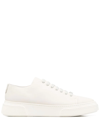GIORGIO ARMANI LACE-UP LOW-TOP SNEAKERS