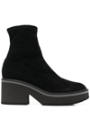 CLERGERIE ALBANA 75MM ANKLE BOOTS
