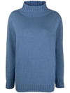 LE TRICOT PERUGIA RIBBED-KNIT VIRGIN-WOOL JUMPER
