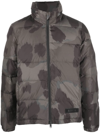 Aspesi `pocoelastico Re` Padded Jacket In Grey