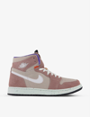 Jordan Air  1 Zoom Cmft Shoes In Fossil Stone White Fossi