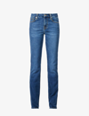7 FOR ALL MANKIND 7 FOR ALL MANKIND WOMEN'S DUCHESS KIMMIE STRAIGHT-LEG MID-RISE STRETCH-DENIM JEANS,57543728