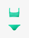 Hunza G Xandra Bikini Set In Emerald