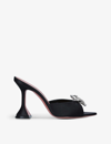 Amina Muaddi Rosie 95mm Crystal-embellished Sandals In Black
