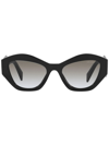 Prada 0pr 07ys Sunglasses In Schwarz