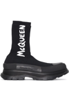 Alexander Mcqueen Alexander Mc Queen Tread Slick Boots In Schwarz