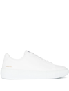 Versace White Leather Sneakers
