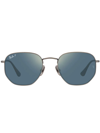 RAY BAN RB8148 HEXAGONAL-FRAME SUNGLASSES