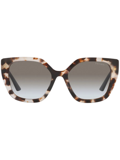 Prada 18045097 Cat-eye Sunglasses In Schwarz