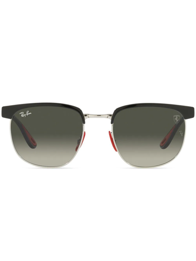 RAY BAN RB3698M SCUDERIA FERRARI SQUARE SUNGLASSES