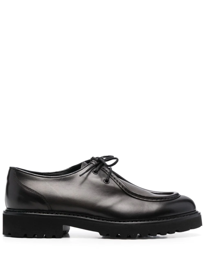 Doucal's Doucals Graphite Grey Derby Lace Up