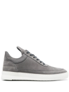 Filling Pieces Low Top Ripple Suede Low-top Trainers In Grau