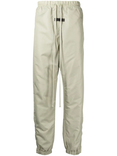 Essentials Drawstring Technical Track Pants In Grün