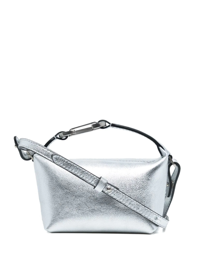 Eéra Tiny Moon Shoulder Bag In Silber