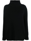 LE TRICOT PERUGIA HIGH-NECK RIBBED JUMPER