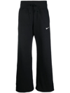 Nike Sportswear Phoenix High Waist Wide Leg Sweatpants In Schwarz