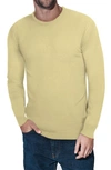 X-ray Crew Neck Knit Sweater In Banana
