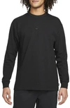 Nike Men's  Sportswear Premium Essentials Long-sleeve T-shirt In Black