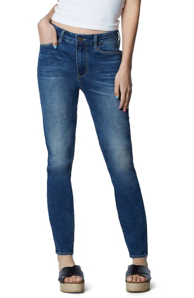 Hint Of Blu High Waist Ankle Skinny Jeans In Resort Light