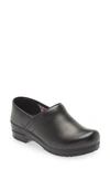 Sanita Aubrey Leather Clog In Black 002