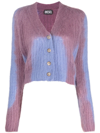 Diesel M-ilady Two-toned Cardigan In Multicolor