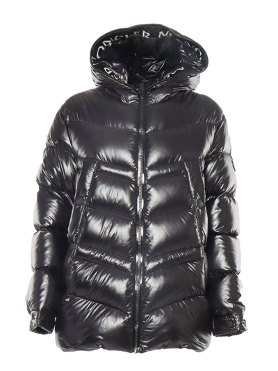 Moncler Clair Padded Down Jacket In Black
