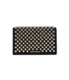 JUST CAVALLI JUST CAVALLI STUD EMBELLISHED CLUTCH BAG