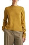 Loro Piana Parksville Crewneck Baby Cashmere Sweater In Brown